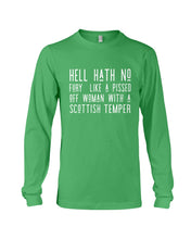 Load image into Gallery viewer, Scottish Woman Temper Scotland Lovers Unisex Long Sleeve