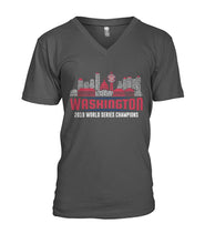 Load image into Gallery viewer, Washington 2019 World Series Champions Guys V-Neck