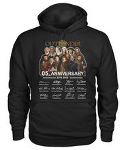 Load image into Gallery viewer, Outlander Tv Series 5 Years Anniversary 2014 - 2019 Autograph T-Shirt Hoodie
