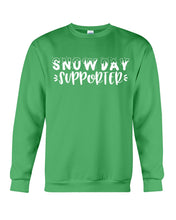 Load image into Gallery viewer, Snow Day Supporter Christmas Gift For Friends Family T-Shirt Sweatshirt