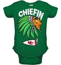 Load image into Gallery viewer, Chiefin Kansas City Chiefs Gift For Fans T-Shirt Baby Onesie