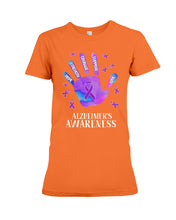 Load image into Gallery viewer, Alzheimers Awareness T-Shirt Ladies Tee