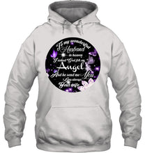 Load image into Gallery viewer, To My Husband In Heaven Gift For Widow Hoodie
