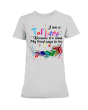 Load image into Gallery viewer, I Am A Nurse Gift For Nurses T-Shirt Ladies Tee
