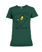 Load image into Gallery viewer, I Just Took A Dna Test, Turns Out I'm 100% That Grinch Ladies Tee