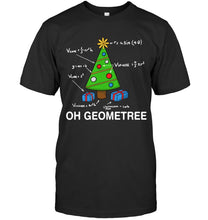 Load image into Gallery viewer, Funny Math Geometry Christmas Tree Gift Shirt Guys Tee