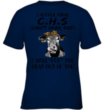 Load image into Gallery viewer, I Suffer From C.S.H Cows Lovers T-Shirt Youth Tee