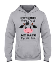 Load image into Gallery viewer, Cute Cow T-Shirt For Cow Lovers Hoodie