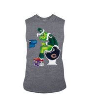 Load image into Gallery viewer, Grinch Green Bay Packers Funny Tee Unisex Long Sleeve