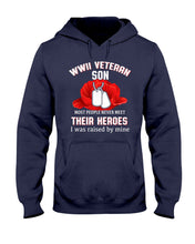 Load image into Gallery viewer, Wwii Veteran Gift For Veteran Dad Quote T-Shirt Hoodie