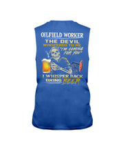Load image into Gallery viewer, Oilfield Worker Beer Lover Gift Funny Tee Unisex Long Sleeve