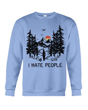 Load image into Gallery viewer, I Hate People Printing T-Shirt Sweatshirt