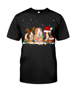 Cute Guinea Pigs Christmas Gift For Guinea Pigs Lovers Guys Tee