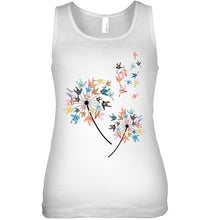 Load image into Gallery viewer, Sign Language - Dandelion Custom T-Shirt Ladies Flowy Tank