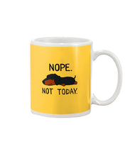 Load image into Gallery viewer, Nope Dachshund Not Today Mug