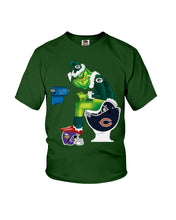 Load image into Gallery viewer, Grinch Green Bay Packers Funny Tee Youth Tee