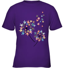 Load image into Gallery viewer, Sign Language - Dandelion Custom T-Shirt Youth Tee