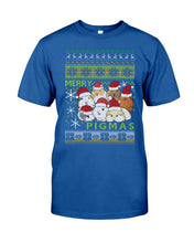 Load image into Gallery viewer, Cute Hamster Merry Christmas Gift For Hamster Lovers T-Shirt Guys Tee