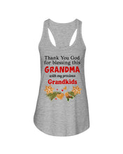 Load image into Gallery viewer, Blessing My Grandma Christmas Gift For Family Ladies Flowy Tank