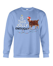 Load image into Gallery viewer, Jolly Cat Christmas Gift For Cat Lovers Sweatshirt