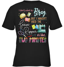 Load image into Gallery viewer, Brag Sean Ripper In Two Minutes Funny T-Shirt Youth Tee