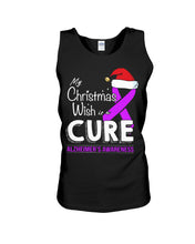 Load image into Gallery viewer, My Christmas Wish Is A Cure Unisex Tank Top