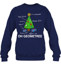 Load image into Gallery viewer, Funny Math Geometry Christmas Tree Gift Shirt Sweatshirt