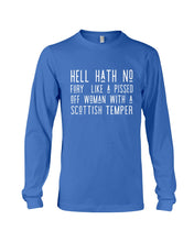 Load image into Gallery viewer, Scottish Woman Temper Scotland Lovers Unisex Long Sleeve