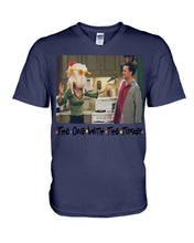 Load image into Gallery viewer, Friends Monika Turkey Head Funny Thanksgiving Gift T-Shirt Guys V-Neck