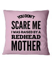 Load image into Gallery viewer, Redhead Good Morning White Mug Pillow Cover
