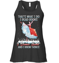 Load image into Gallery viewer, Girl Loves Reading Book And Dance Ballet Gift For Girls T-Shirt Ladies Flowy Tank