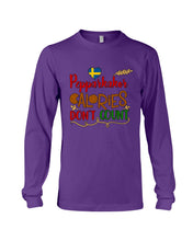 Load image into Gallery viewer, Pepparkakor Calories Don't Count Unisex Long Sleeve