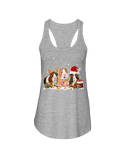 Load image into Gallery viewer, Cute Guinea Pigs Christmas Gift For Guinea Pigs Lovers Ladies Flowy Tank