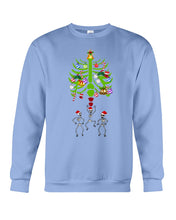 Load image into Gallery viewer, Merry Christmas Funny Dancing Skeleton Sweatshirt