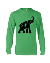 Load image into Gallery viewer, Elephant Trump Gift For American T-Shirt Unisex Long Sleeve