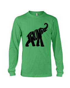 Elephant Trump Gift For American T-Shirt Unisex Long Sleeve