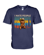 Load image into Gallery viewer, I Hate People Guys V-Neck