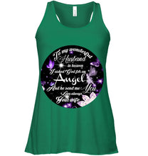 Load image into Gallery viewer, To My Husband In Heaven Gift For Widow Ladies Flowy Tank