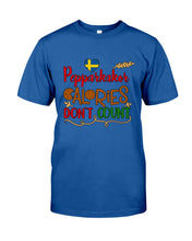 Load image into Gallery viewer, Pepparkakor Calories Don&#39;t Count Guys Tee