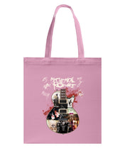 Load image into Gallery viewer, My Chemical Romance Classic Guitar Gift For Guitarist Basketweave Tote Bag
