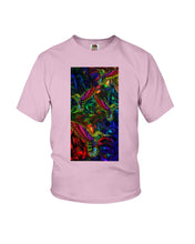 Load image into Gallery viewer, Hummingbird Cosmic Light Color Black T-Shirt Youth Tee