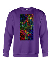 Load image into Gallery viewer, Hummingbird Cosmic Light Color Black T-Shirt Sweatshirt