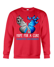 Load image into Gallery viewer, Hope For Cure Diabetes Awareness Sweatshirt
