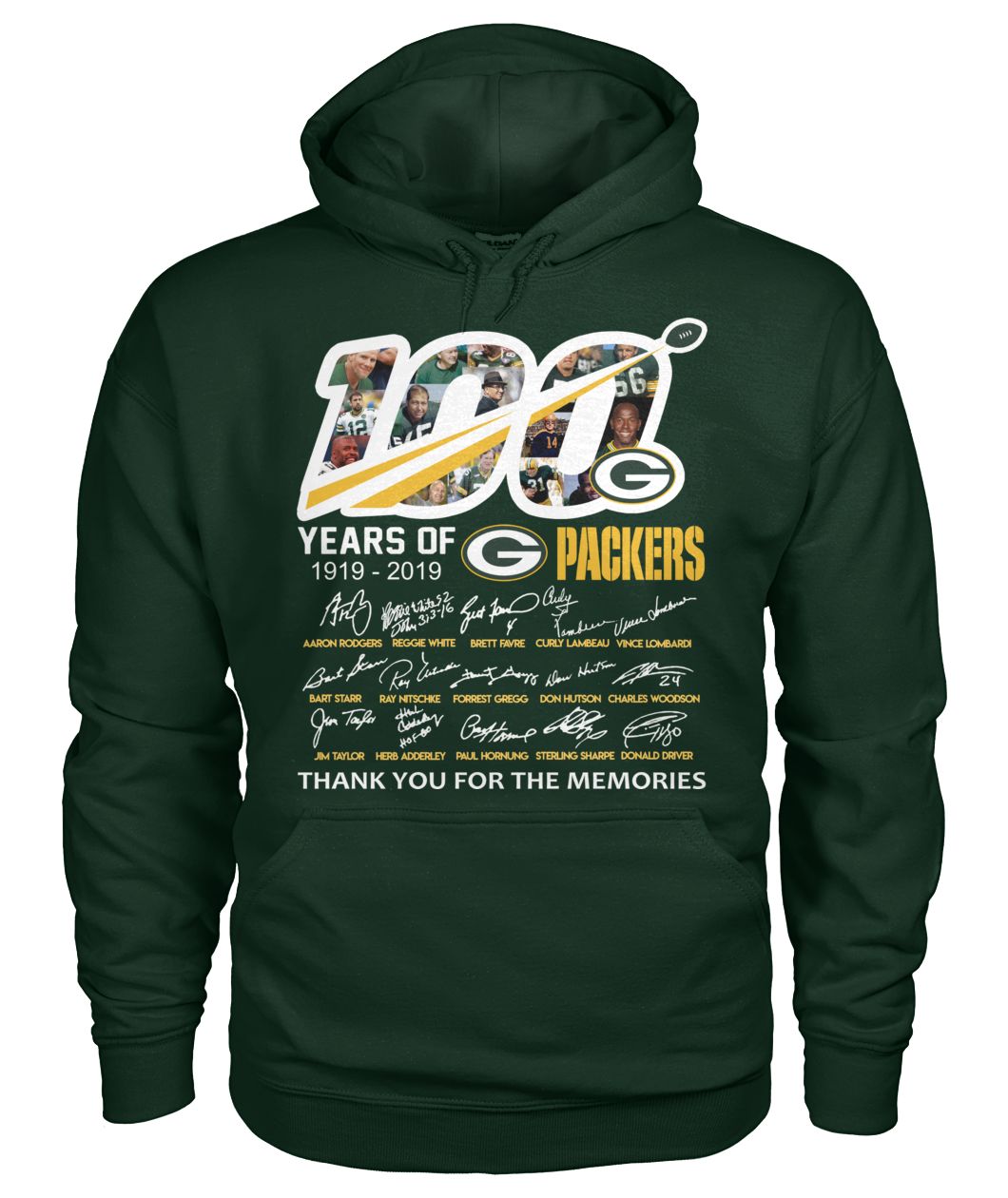 100 Years Of Greenbay Packers T-Shirt Hoodie