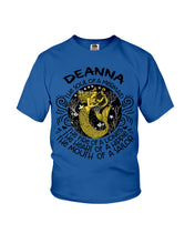 Load image into Gallery viewer, Deanna The Soul Of Mermaid Horoscope T-Shirt Youth Tee