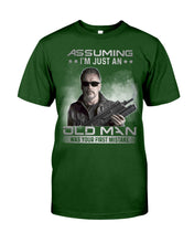 Load image into Gallery viewer, Arnold Schwarzenegger Terminator Old Man T-Shirt For Fans Guys Tee