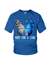 Load image into Gallery viewer, Hope For Cure Diabetes Awareness Youth Tee