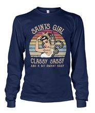 Load image into Gallery viewer, Saitn Girl Classy Sassy T-Shirt Unisex Long Sleeve