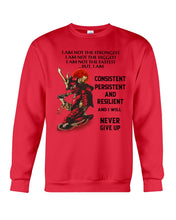 Load image into Gallery viewer, Samurai Consistent Persistent Resilient Quote T-Shirt Sweatshirt