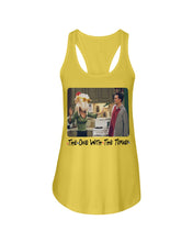 Load image into Gallery viewer, Friends Monika Turkey Head Funny Thanksgiving Gift T-Shirt Ladies Flowy Tank